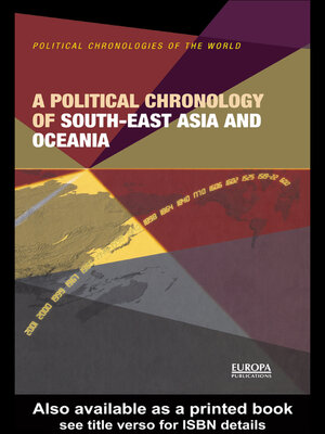 cover image of A Political Chronology of South East Asia and Oceania